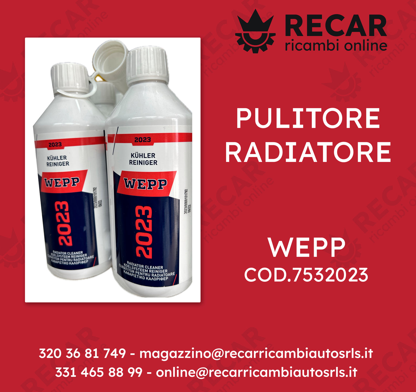 WEEP 2023 PULITORE RADIATORI 400ML