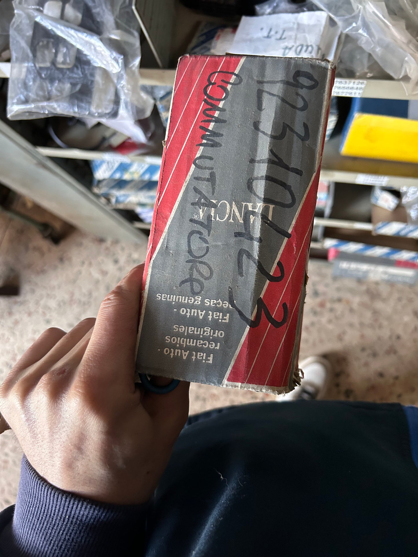 FIAT RITMO KIT BLOCCHETTO AVVIAMENTO E IMPARIGLIO NUOVO ORIGINALE 92310423