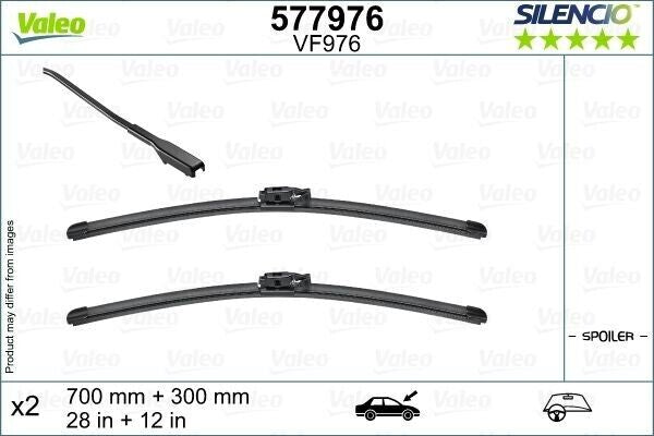 577976 SERIE SPAZZOLE TERGI VALEO PER CLIO 5