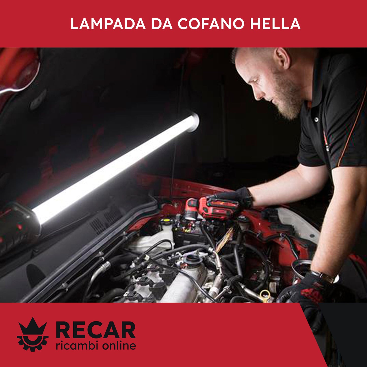 LAMPADA DA COFANO HELLA