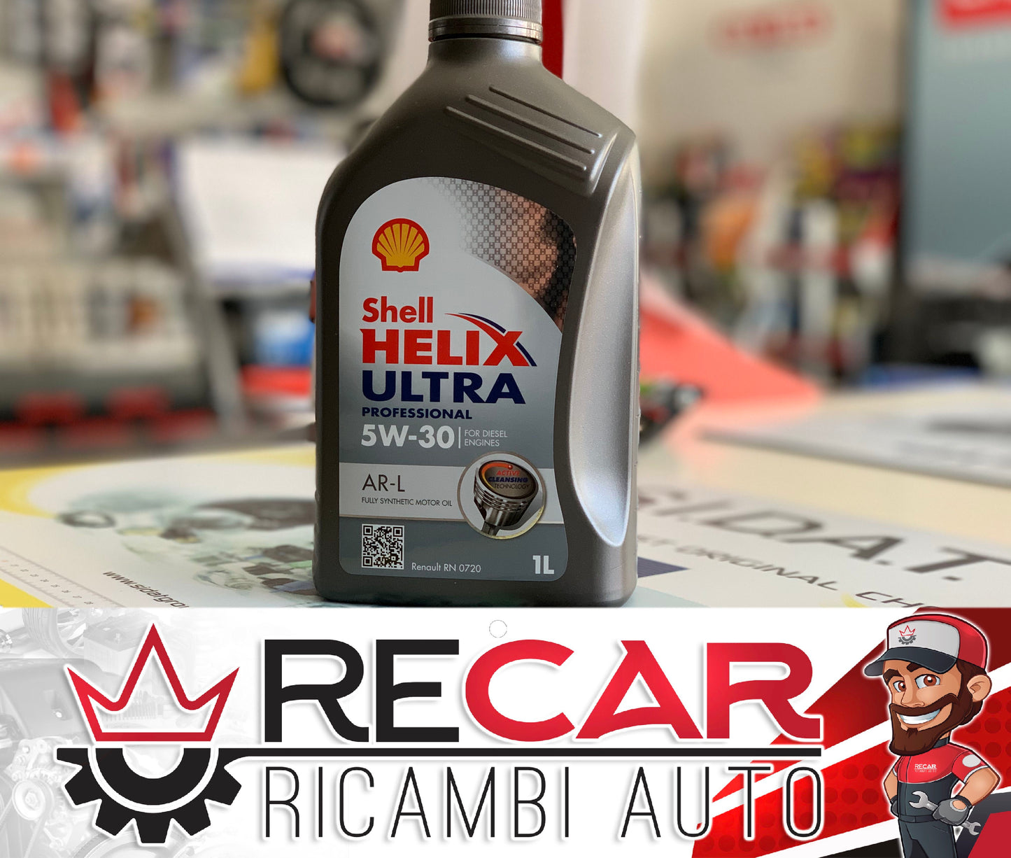 SHELL 5W30  HELIX ULTRA AR-L C4 RN0720