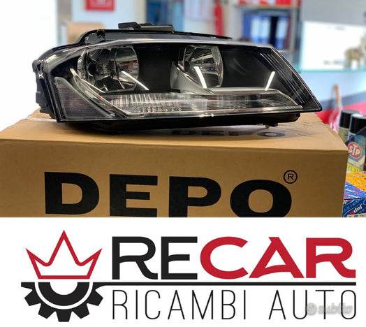 PROIETTORE AUDI A3 8P DAL 2008 DX