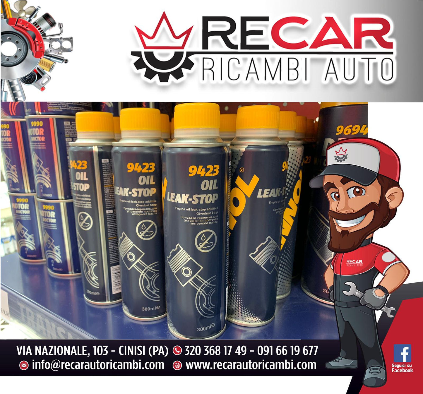 OIL LEAK-STOP 9423 MANNOL