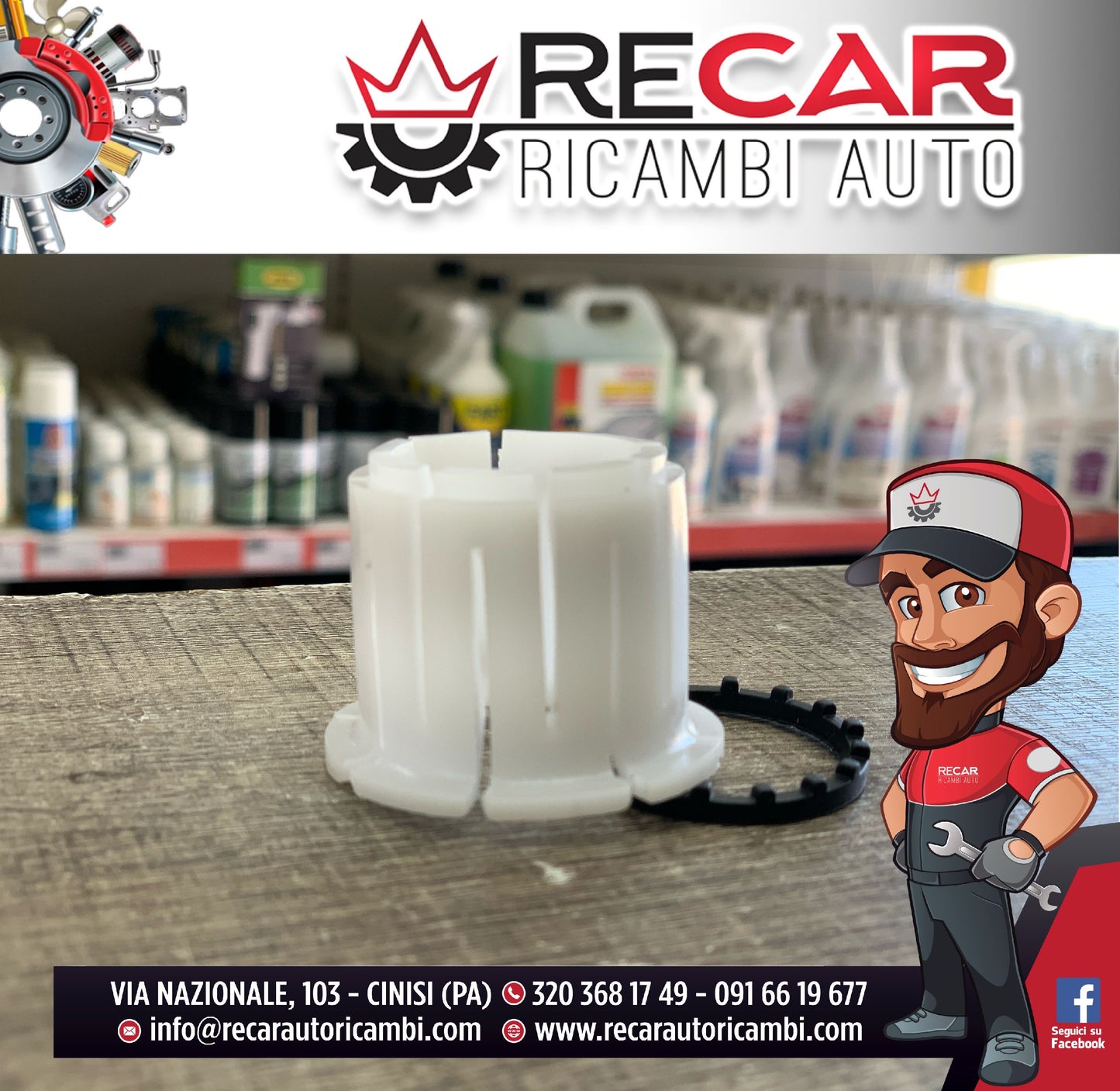 KIT RIPARAZIONE LEVA CAMBIO FIORINO QUBO NEMO BIPPER