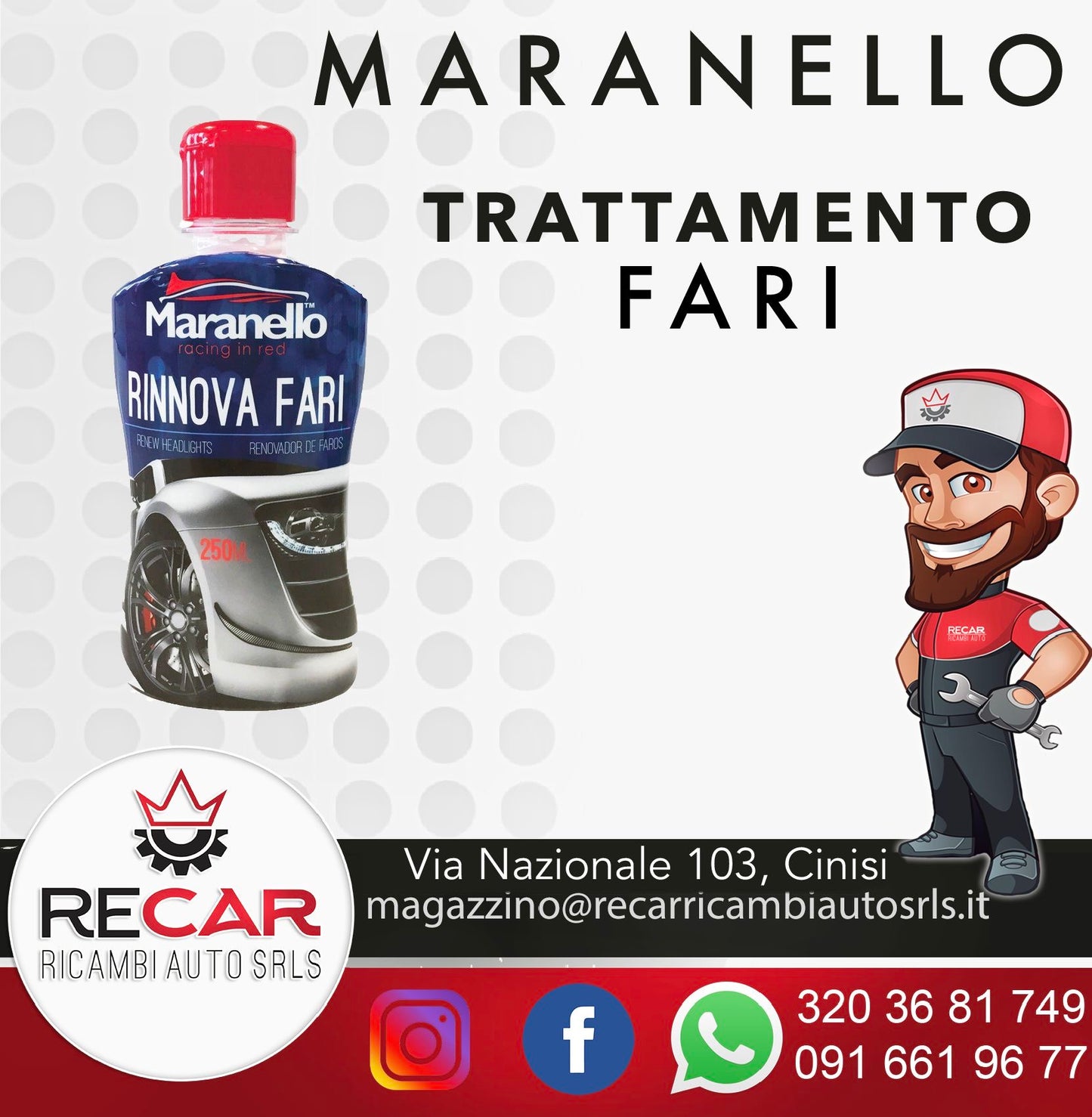 TRATTAMENTO FARI MARANELLO