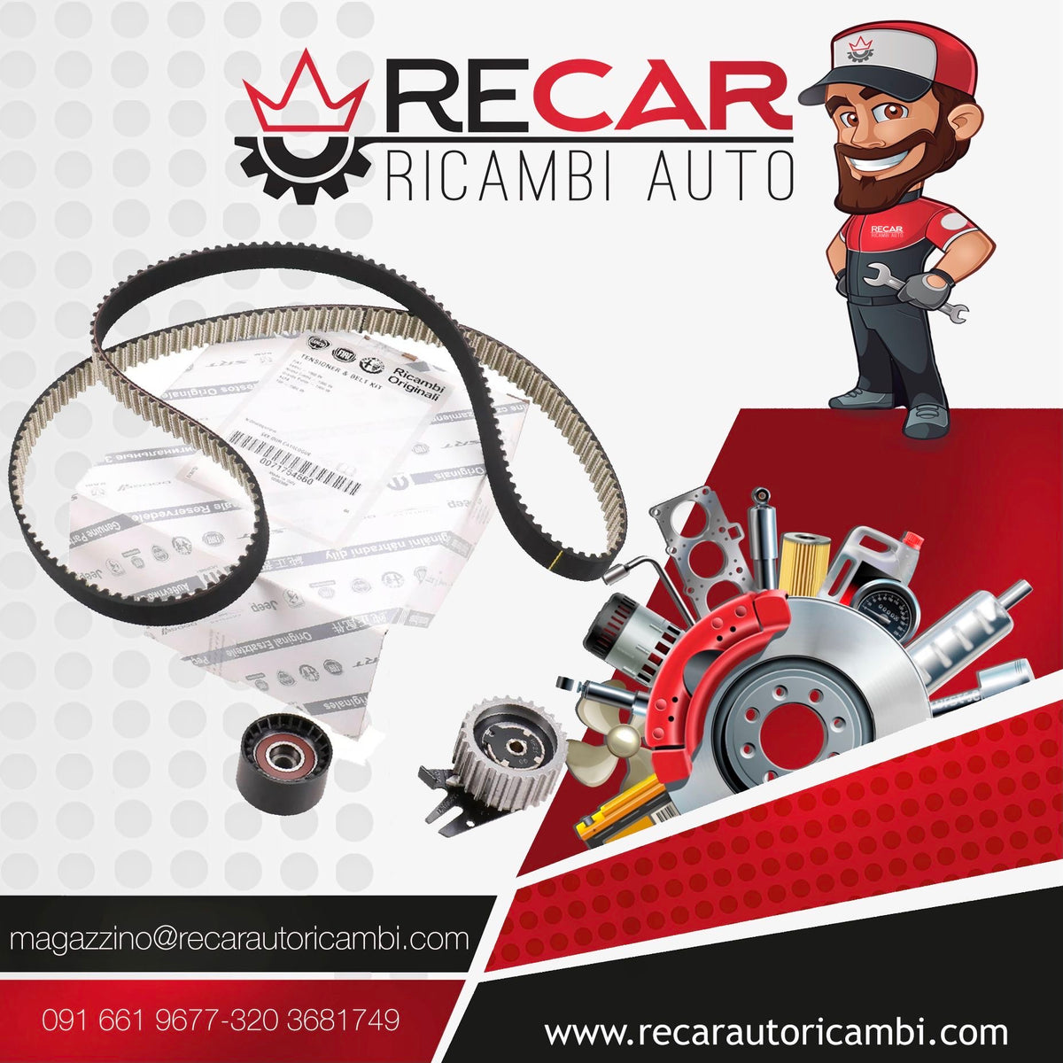 Kit Distribuzione Ricambi Originali Chevrolet