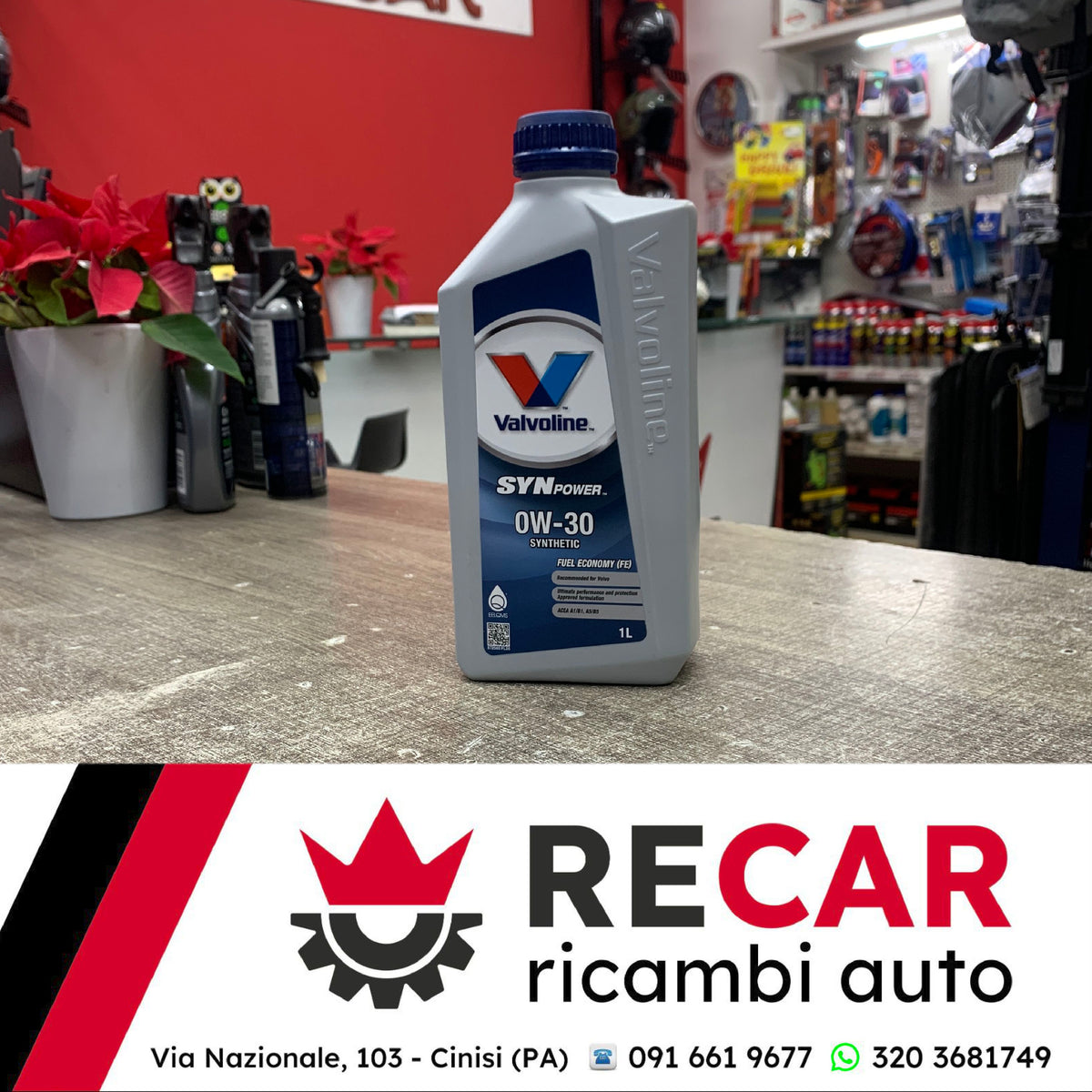 Valvoline SynPower, FE Olio motore 0W30 – RECAR RICAMBI AUTO SRL