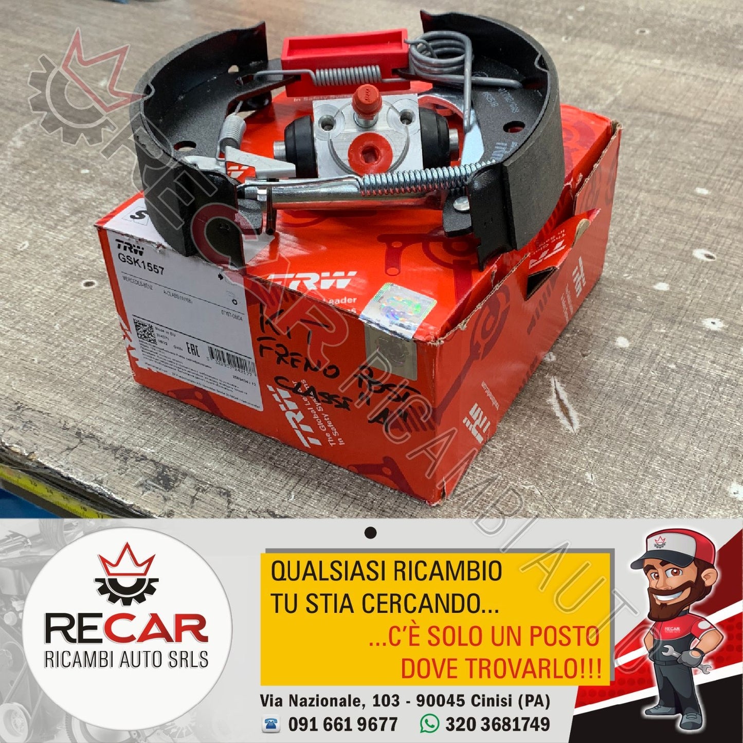 Kit ganasce con accessori GSK1557