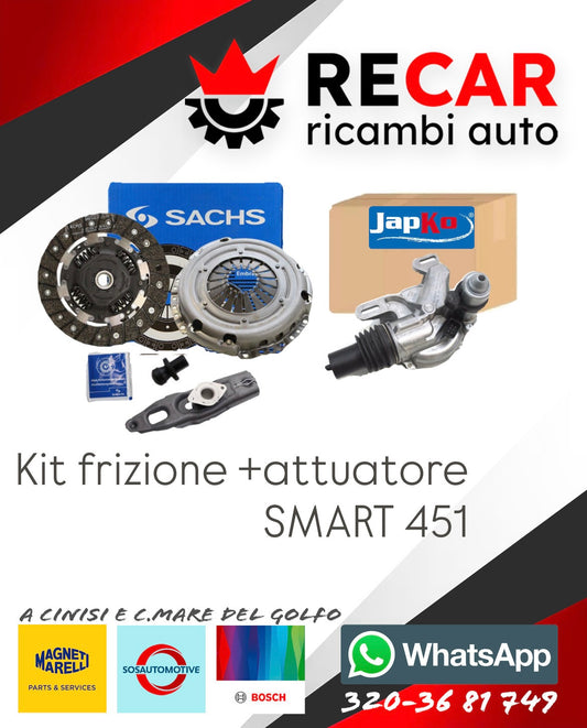 KIT FRIZIONE CON ATTUATORE SMART 451  3000951097 CY0502JM