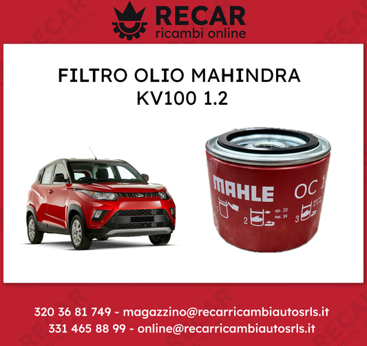 FILTRO OLIO MAHINDRA