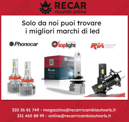 H7 LED RIATEC COPPIA 6000K mod 7537