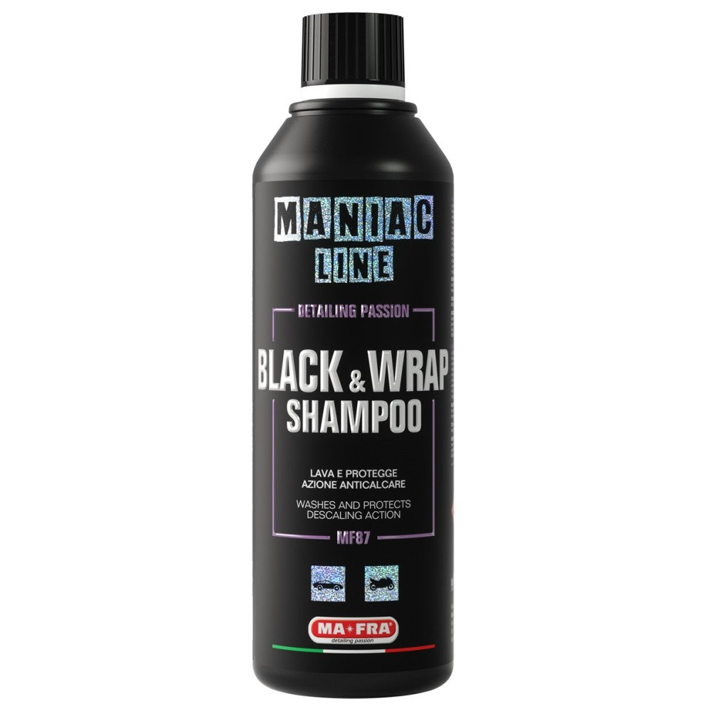 MF87 Black & Wrap Shampoo - Maniac Line For Car Detailing