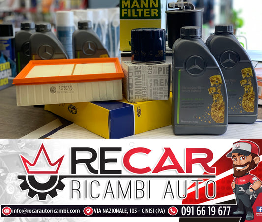 KIT0005REC KIT TAGLIANDO MERCEDES W176 A180 CDI 1.5 DIESEL