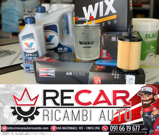 KIT0003REC KIT TAGLIANDO POLO DAL 2005 AL 2009 1.4 TDI BNM, BWB