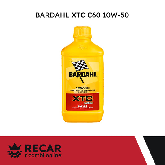 Olio Moto Bardahl XTC C60 4T 10W50 - 1 Lt