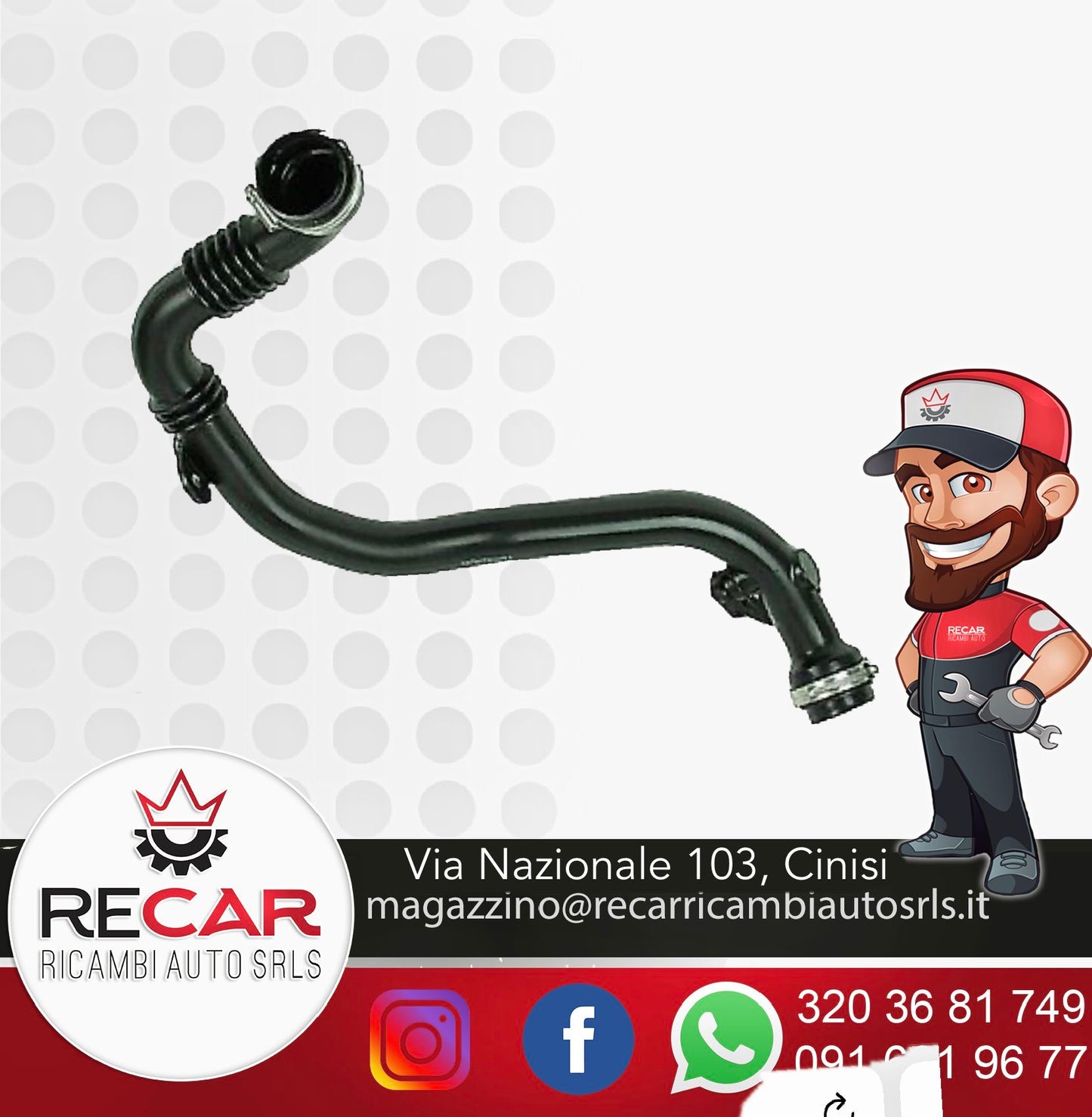 Tubo intercooler Renault 8200527669