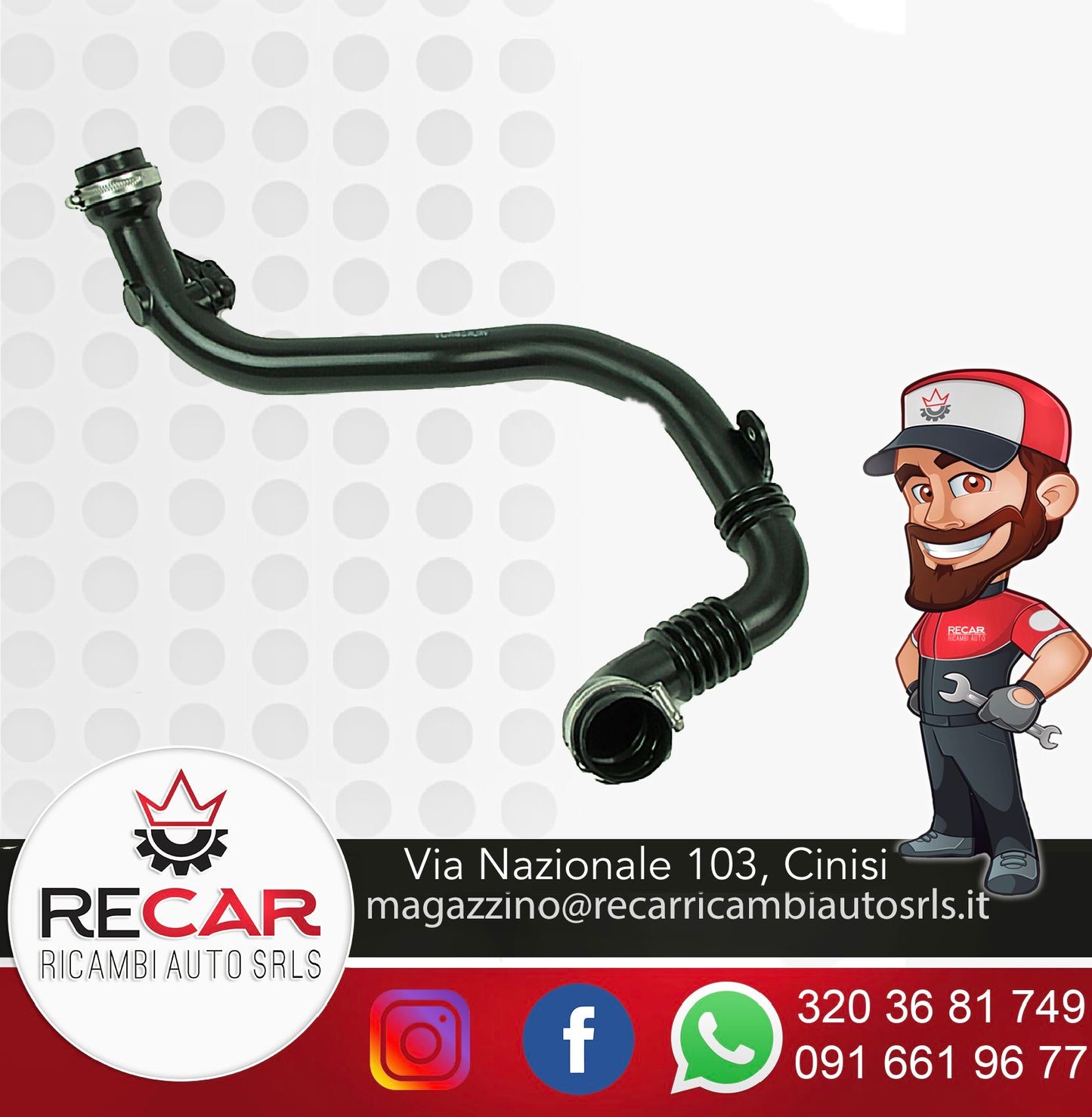 Tubo intercooler Renault 8200527669