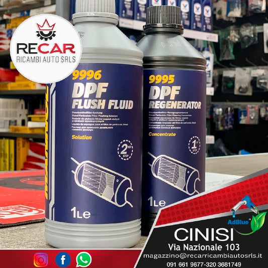 KIT PULIZIA E RIGENERAZIONE FAP MANNOL 99959996
