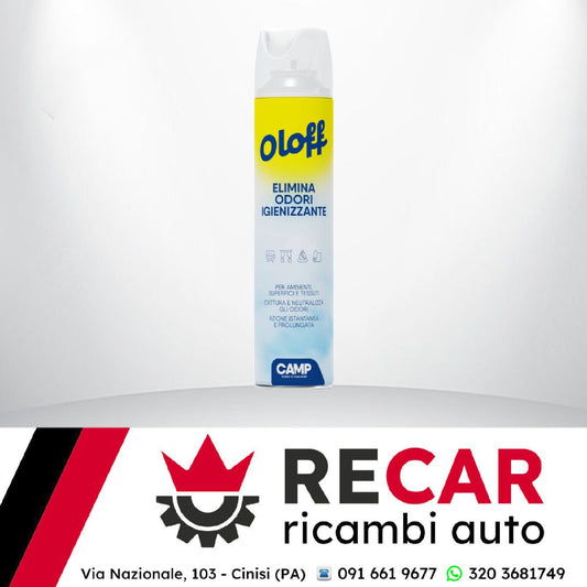 OLOFF AIR Elimina odori igienizzante camp