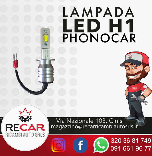 COPPIA LED PHONOCAR H1