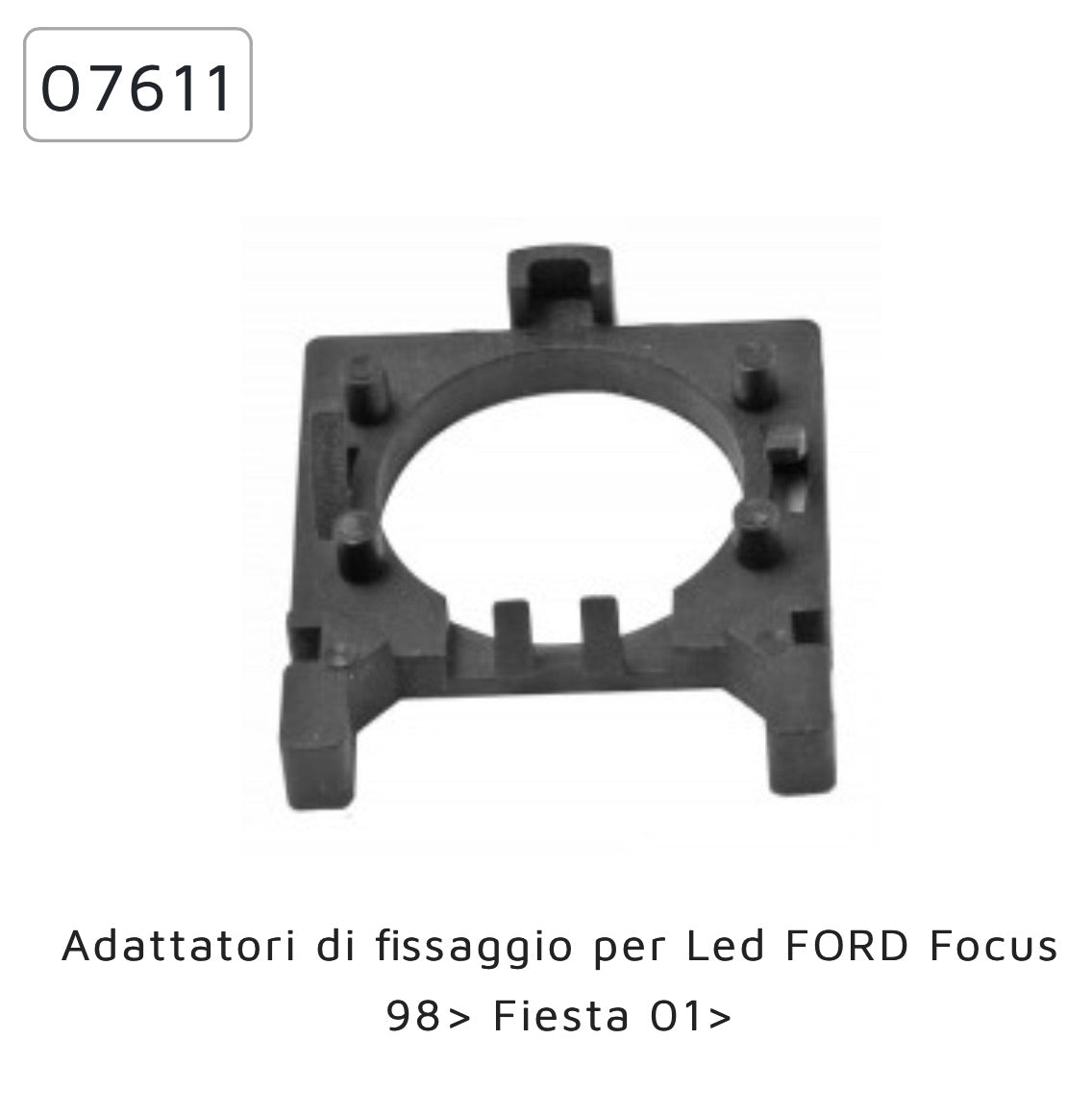 Kit coppia adattatori led 07611