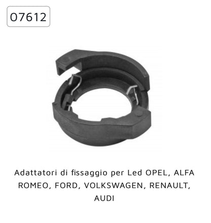 Kit coppia adattatori led 07612