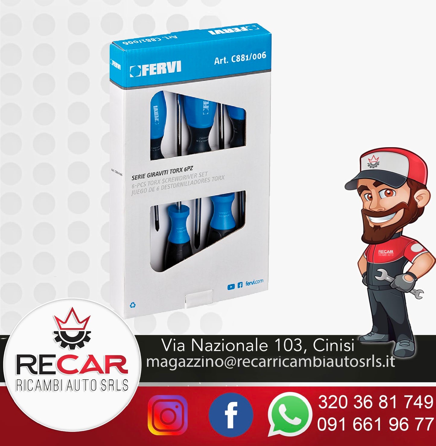 SERIE GIRAVITI TORX