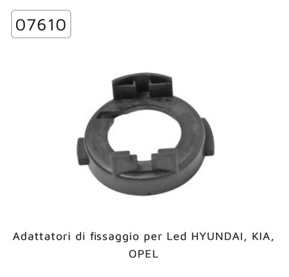 Kit coppia adattatori led 07610