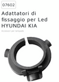 KIT COPPIA ADATTATORI LED 07602