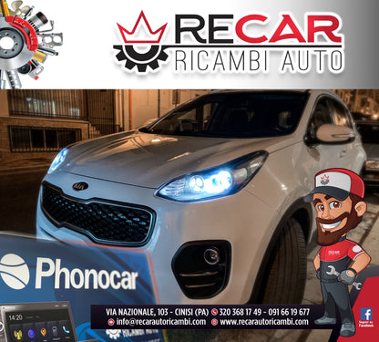 COPPIA LED  PHONOCAR H7/H18