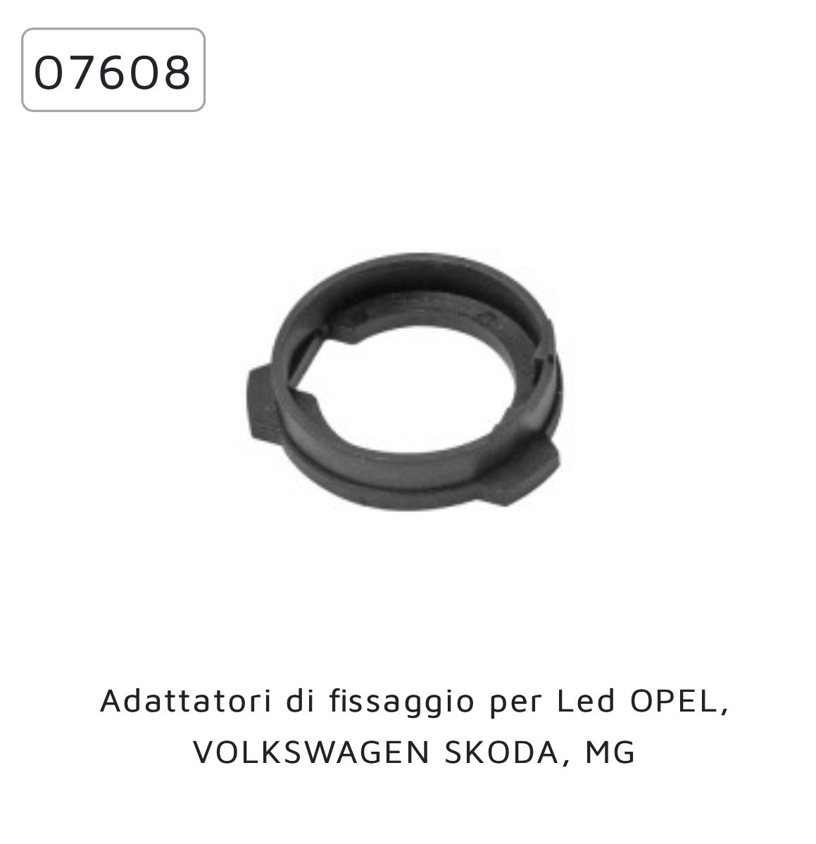 Kit coppia adattatori led 07608